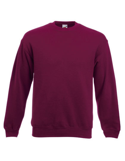 Fruit of the Loom - Classic Set-in Sweat - Burgundy