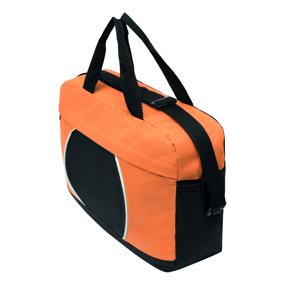 PI - Documenten tas - oranje, zwart
