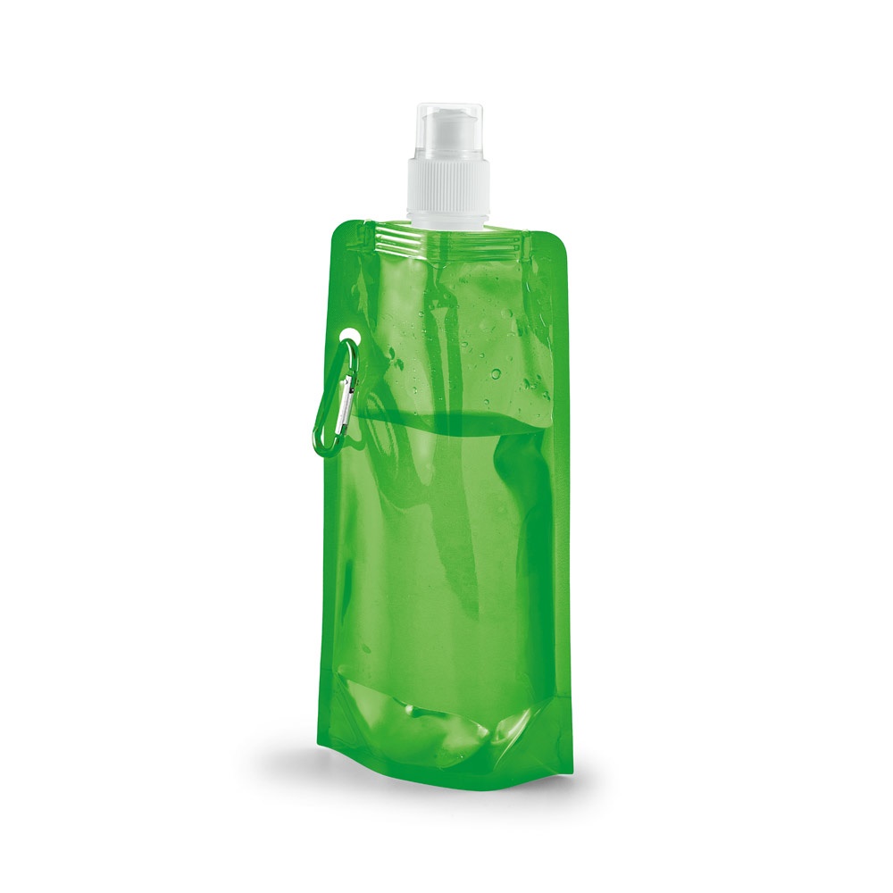 KWILL. 460 ml PE opvouwbare fles - groen
