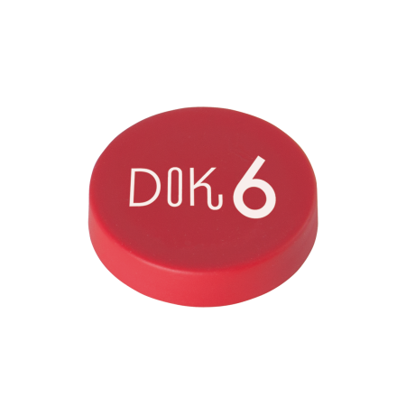 Magneet Ø 30 mm - rood