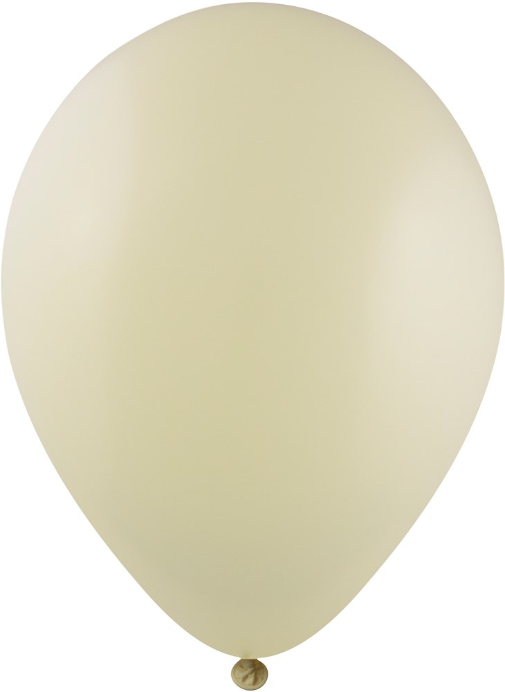 Ballonnen onbedrukt 85/95 cm - Ø 33 cm - 11 inch - Geel Macaron (1210) (± PMS 1205)