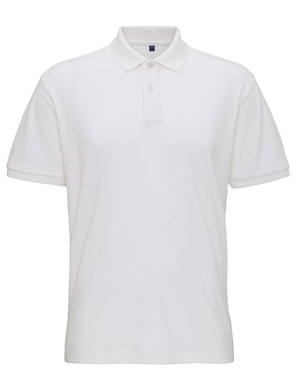 Asquith & Fox - Men´s Super Smooth Knit Polo - white