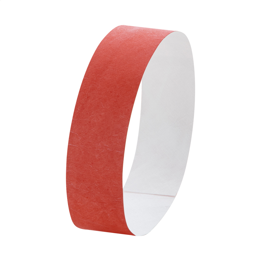 Wristvek - Tyvek polsbandjes (10 stuks) - Rood
