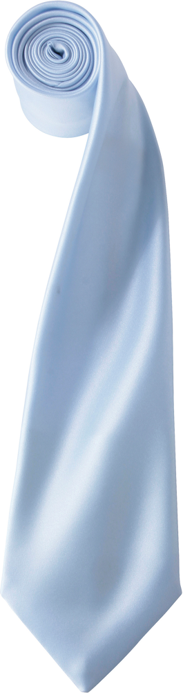 PR750 - Satijnen stropdas - light blue
