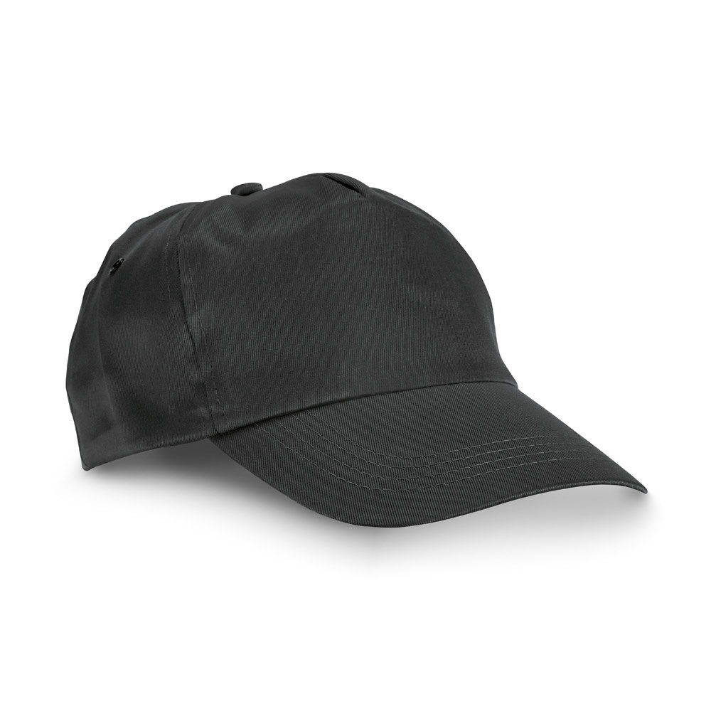CAMPBEL. Polyester cap - Zwart