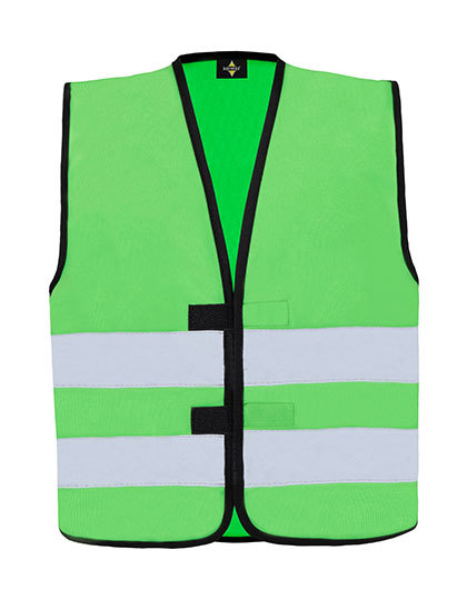 Korntex - Kids´ Hi-Vis Functional Safety Vest Aarhus - green