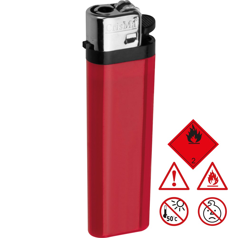 Wegwerpaansteker - Rood