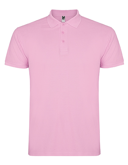 Roly - Men´s Star Poloshirt - Light Pink 48