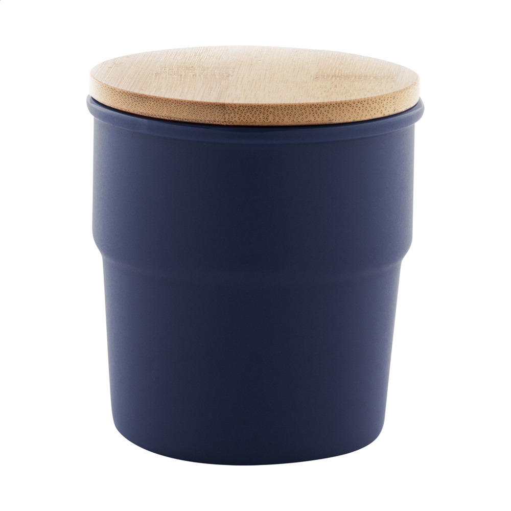 Calliope - keramische beker - donker blauw