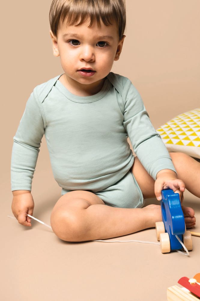 K837 - Baby body van biologisch katoen