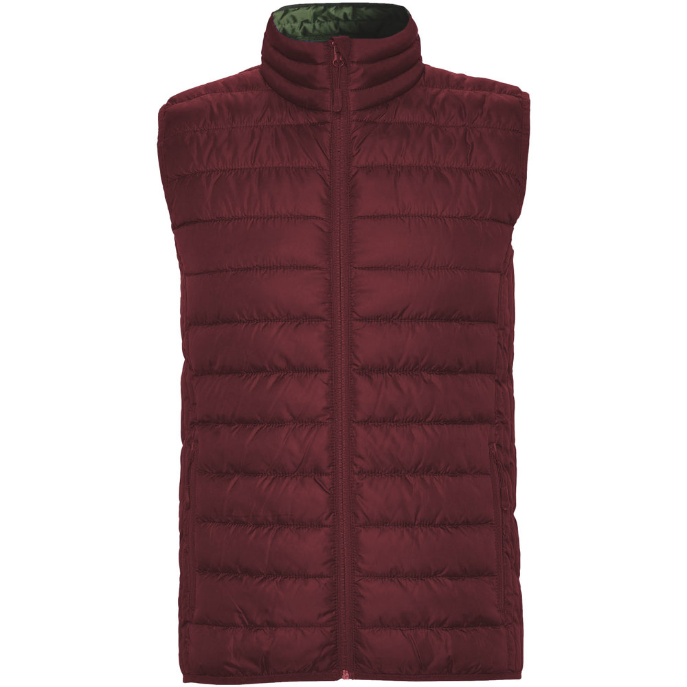 Oslo geïsoleerde bodywarmer voor heren - Granaat