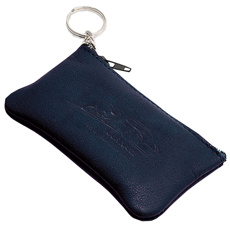 Sleuteltasje P02001Z, Kunstleder, Groen - Blauw