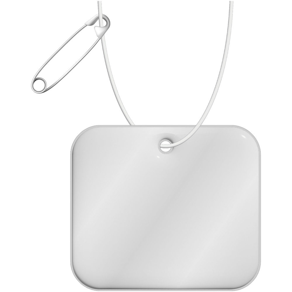 RFX™ H-20 rechthoekige XL reflecterende pvc hanger - Wit