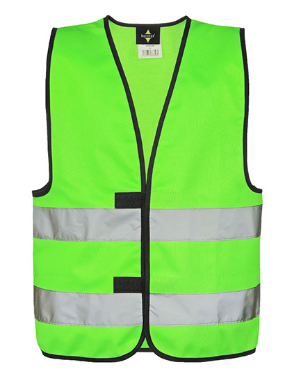Korntex - Kids´ Hi-Vis Safety Vest Aarhus - Neon Green