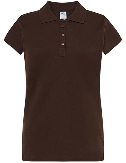 JHK - Ladies´ Polo Regular - Chocolate