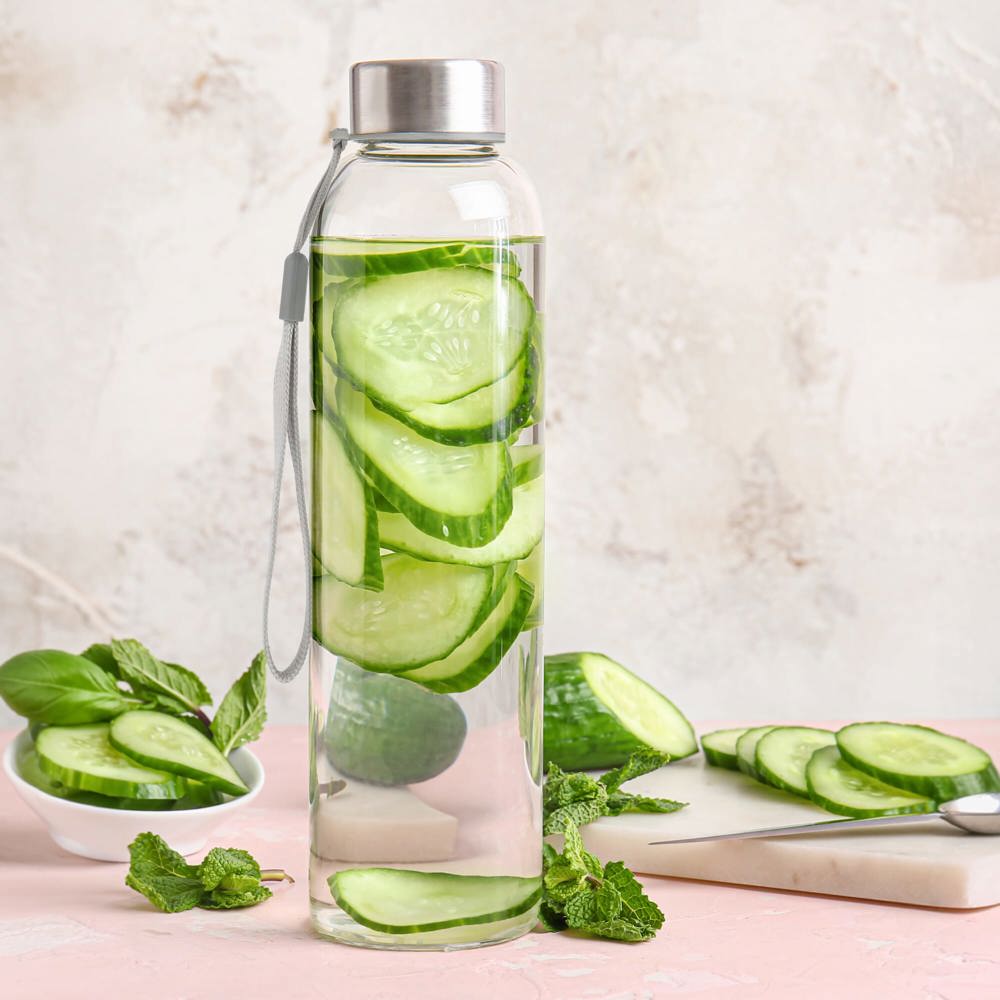 Waterfles glas 500ml