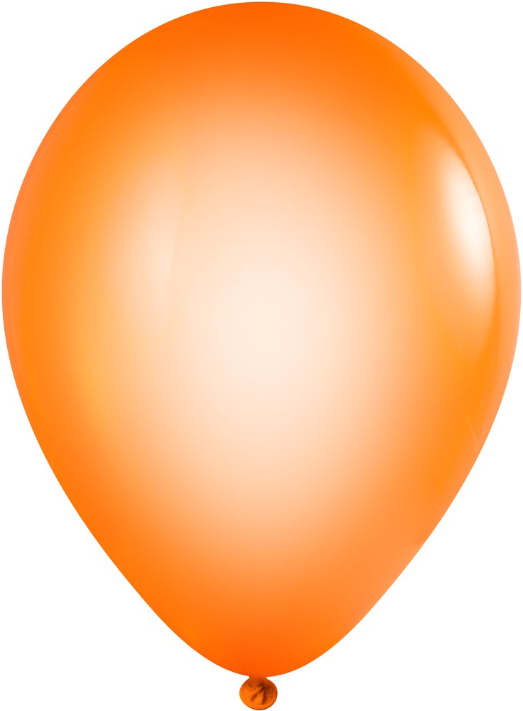 Ballonnen onbedrukt 85/95 cm - Ø 33 cm - 11 inch - Oranje Kristal (3320) (± PMS 1495)