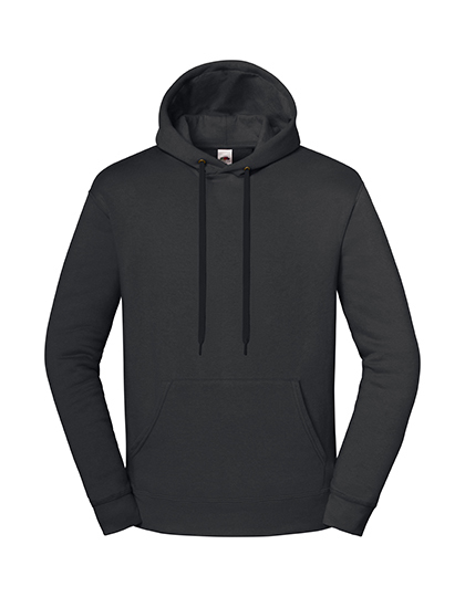 Fruit of the Loom - Iconic Premium Hooded Sweat - Light Graphite (Solid)