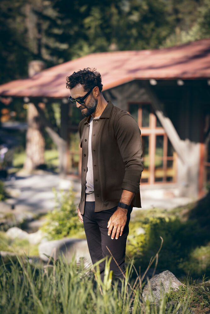 Cutter & Buck - Advantage Leisure Shirt Heren Zwart L