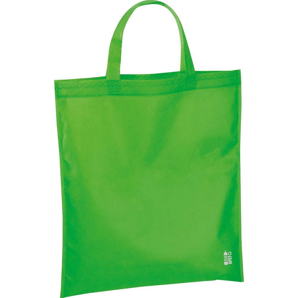 Gerecycled Non Woven boodschappentas - Appelgroen
