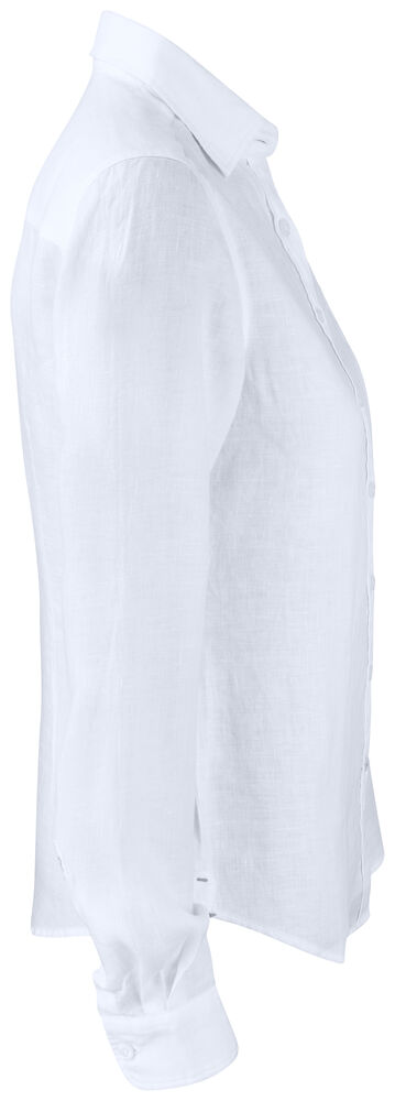 Cutter & Buck - Summerland Linen Shirt Dames Wit XXL