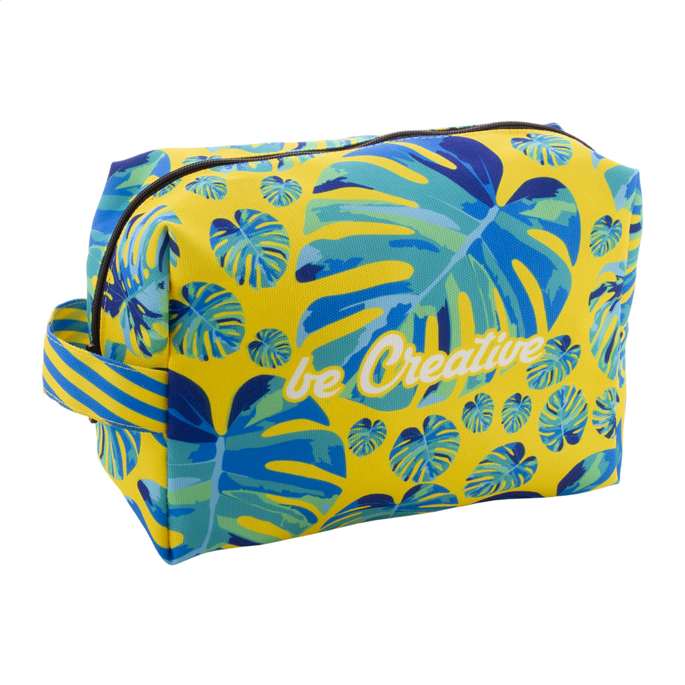 CreaBeauty Carry - custom made make-up tas - zwart/wit