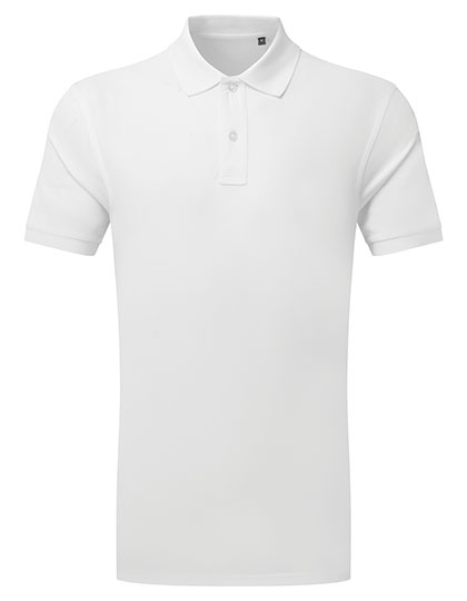 Asquith & Fox - Men´s Recycled Polyester Performance Polo - white