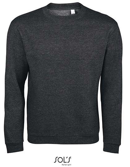 SOL´S - Men´s Spider Round-Neck Sweatshirt - Charcoal Melange
