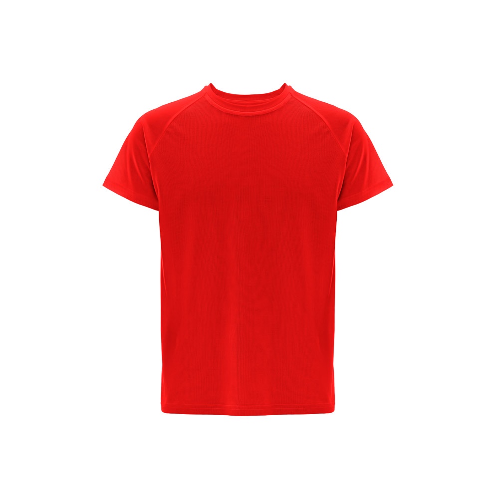 THC MOVE. Technisch T-shirt met korte mouwen in polyester - Rood