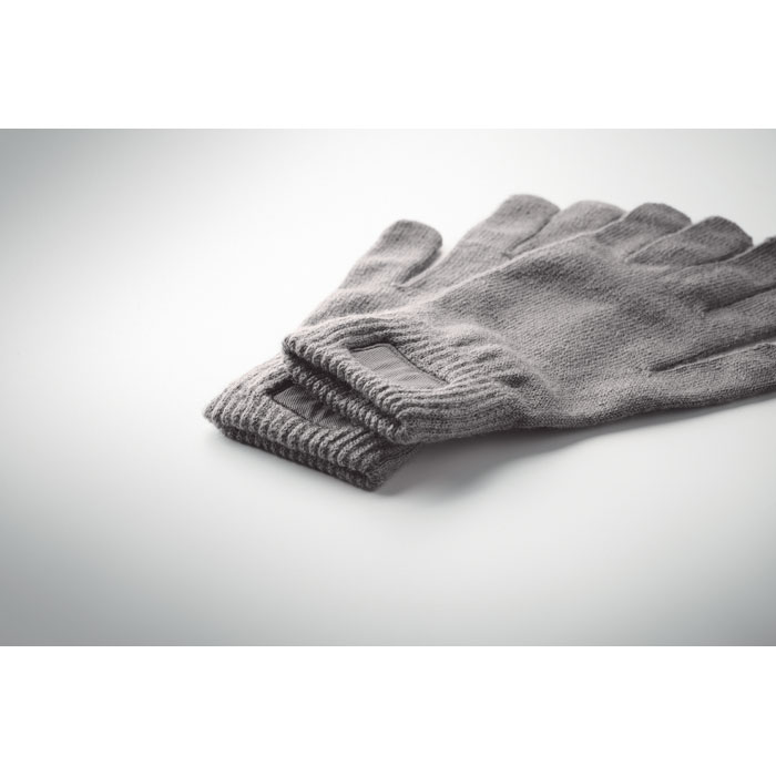HANDNIT - Gebreide handschoenen van RPET
