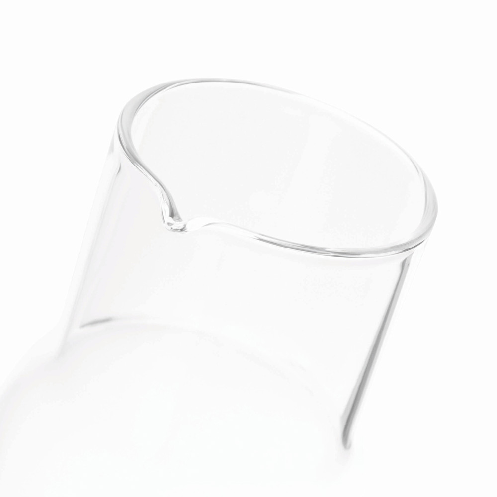 CALMY - Glazen karaf met drinkglas