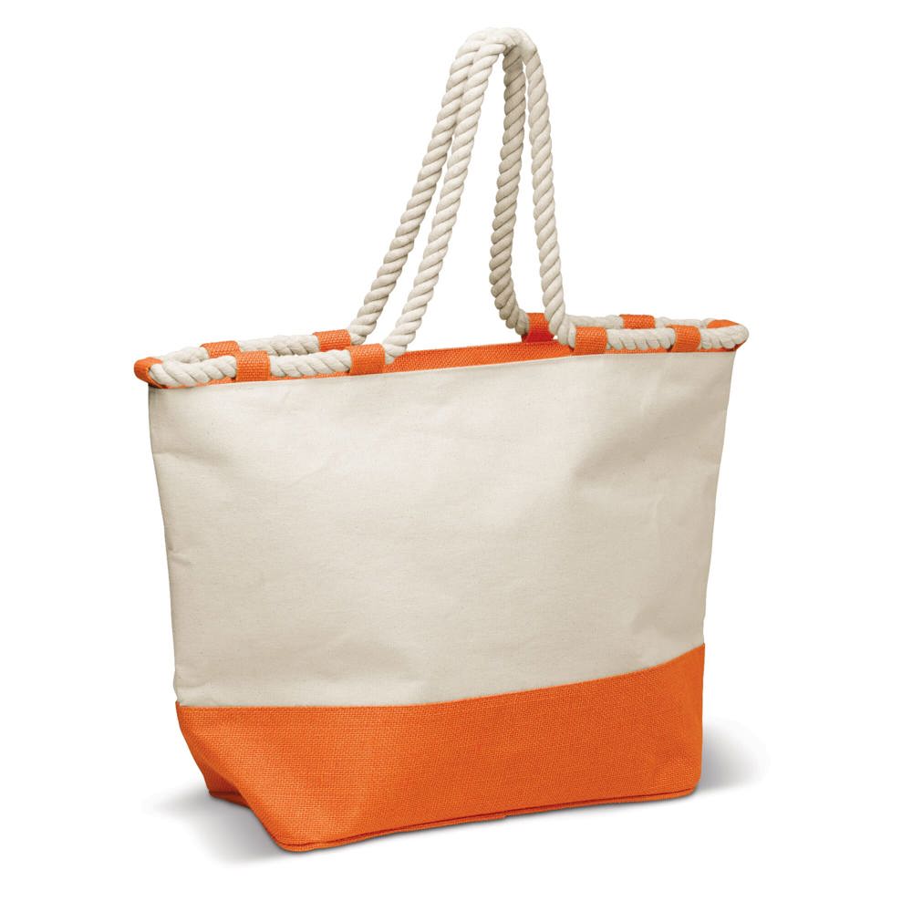 Draagtas canvas 380g/m² - oranje