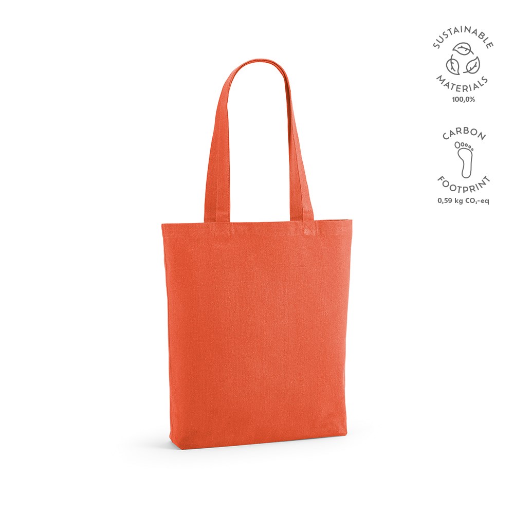 Annapurna boodschappentas Gerecycled Katoen 180 gsm - Oranje