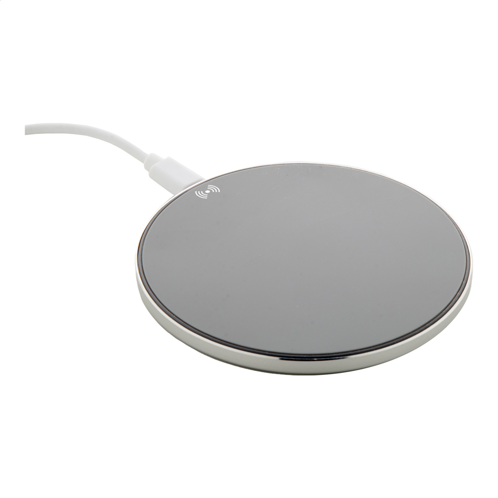 Walger - draadloze oplader - zilver