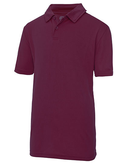 Just Cool - Kids´ Cool Polo - Burgundy