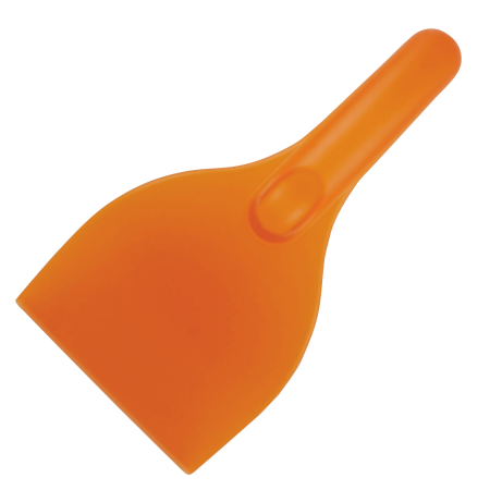 IJskrabber breed - oranje