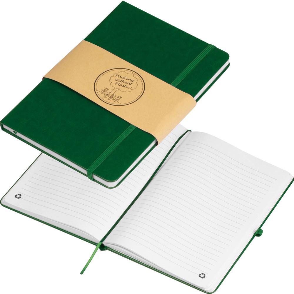 A5 Notitieboekje - donkergroen