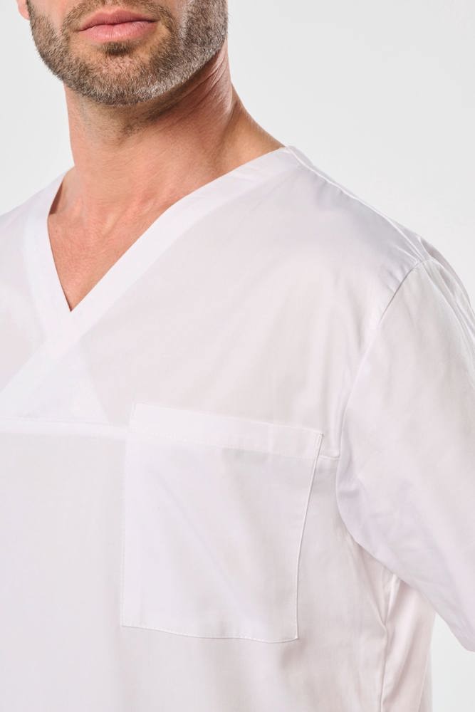 WK504X - Katoenen unisex tuniek met korte mouwen