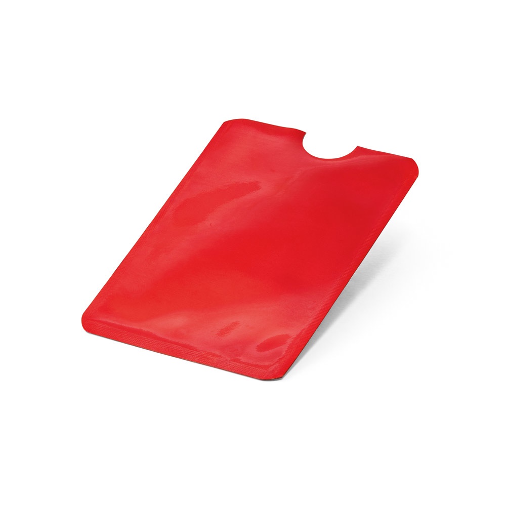 MEITNER. RFID-blokkerende aluminium kaarthouder - Rood