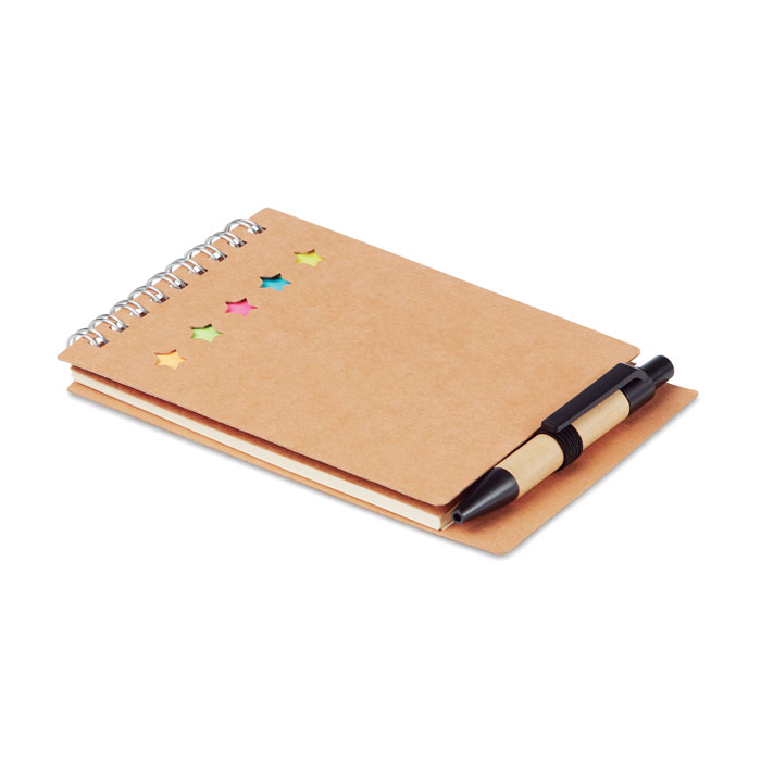 MULTIBOOK - Notitieboekje met balpen