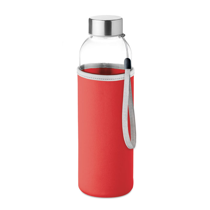 UTAH GLASS - Drinkfles 500ml - rood