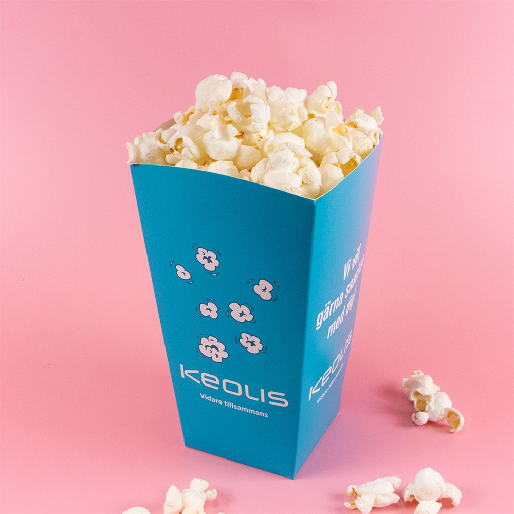 Popcornbekers maat S 