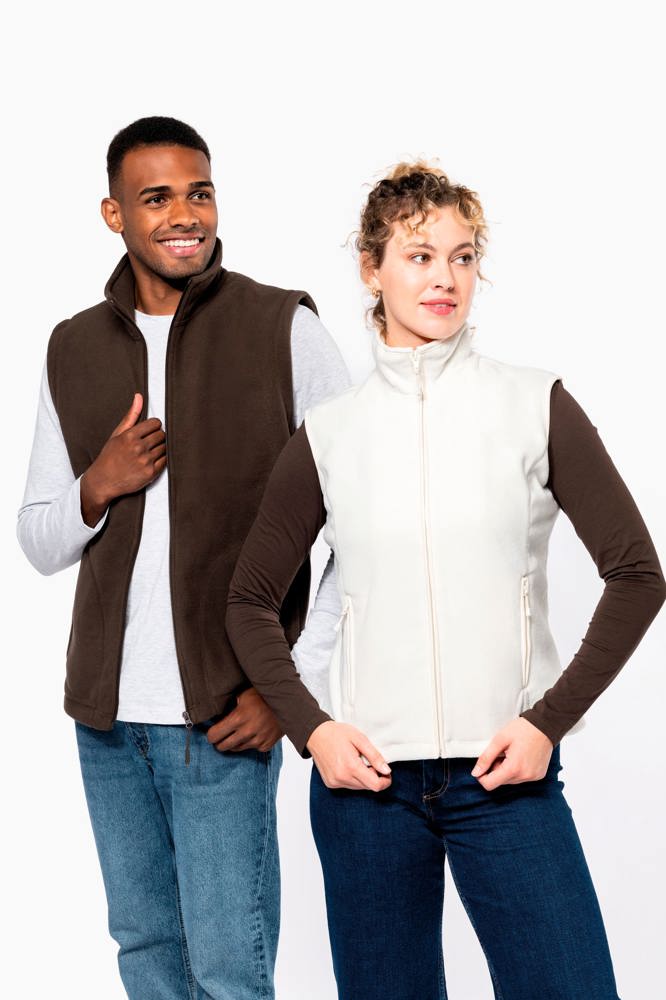 K906A - Bodywarmer van microfleece dames