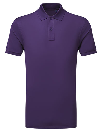Asquith & Fox - Men´s Recycled Polyester Performance Polo - purple