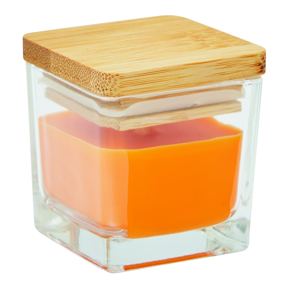 VANILLA GLOW - Geurkaars GLOW - oranje / sinaasappelgeur