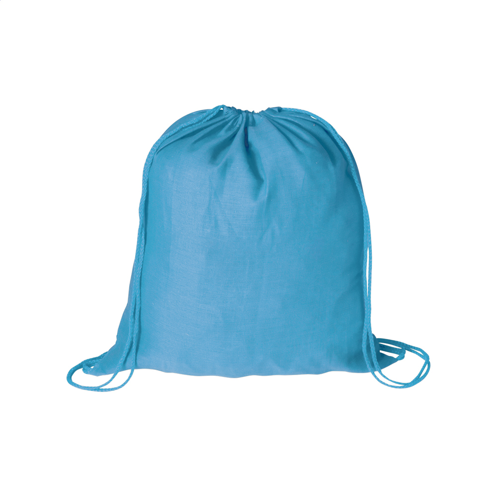 Kassy - trekkoord tas - Licht blauw