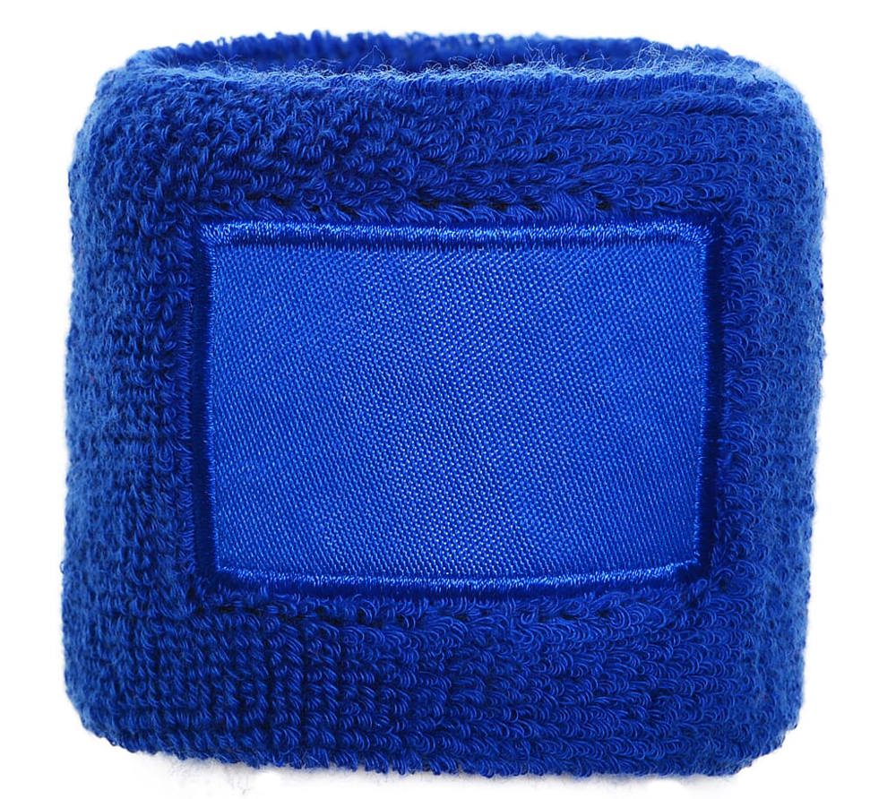 Polsband met label - Kobaltblauw (PMS 286c) / Kobaltblauw