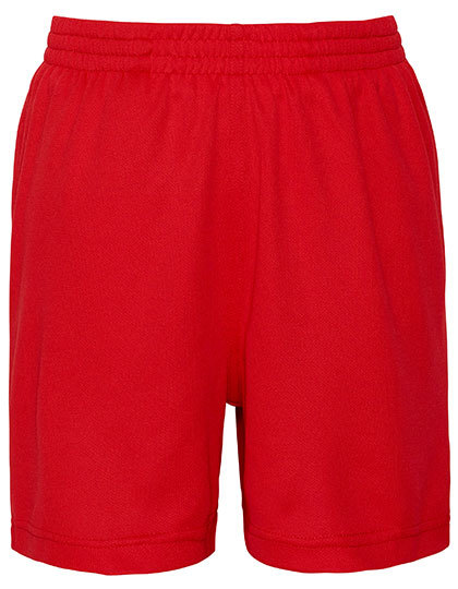Just Cool - Kids´ Cool Shorts - Fire Red