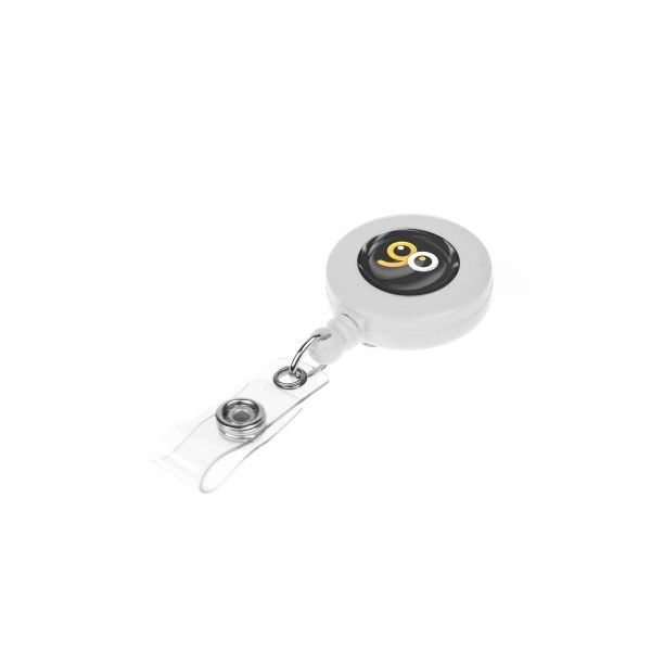 Badge Reel - wit
