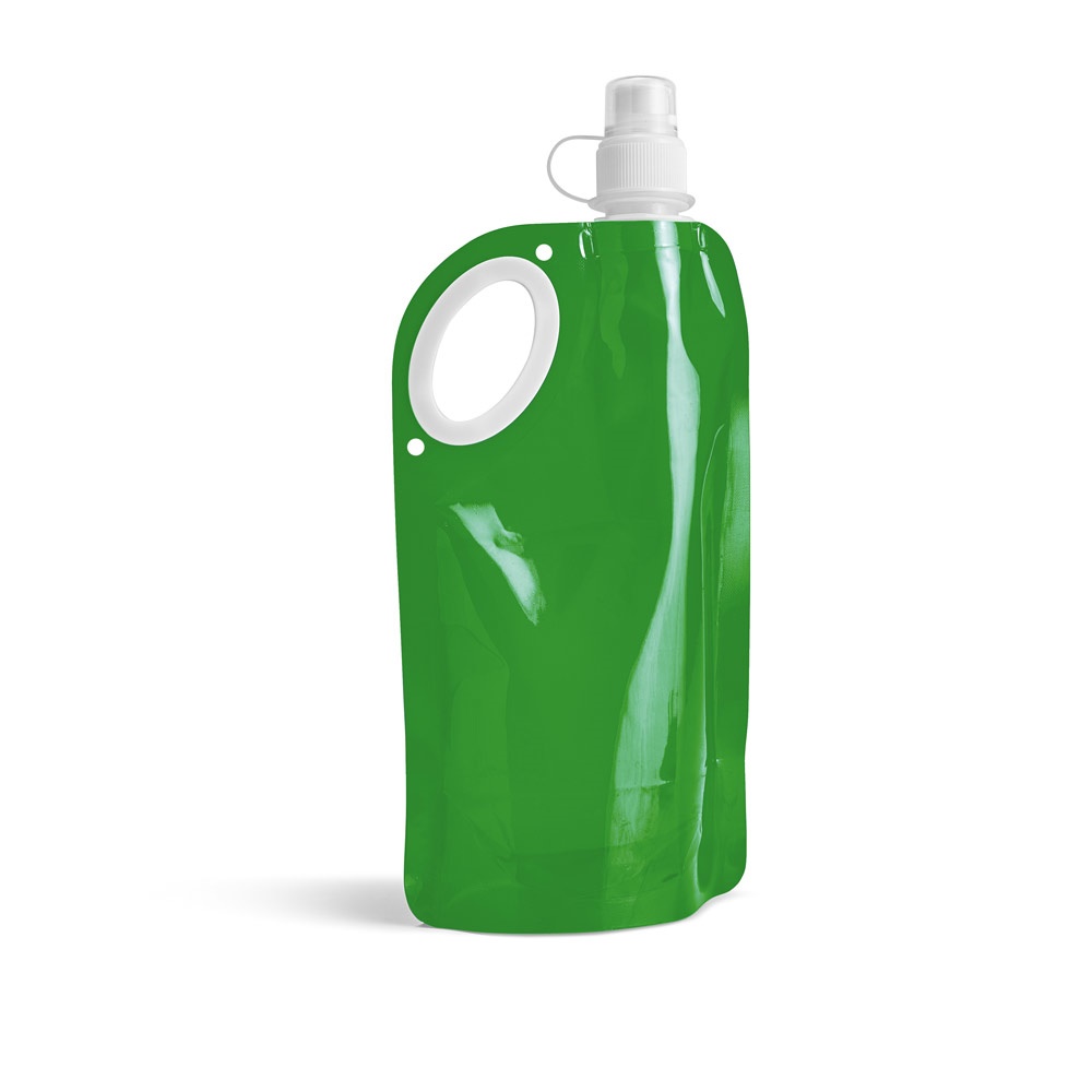 HIKE. Opvouwbare fles in PET, PA en PE 750 mL - groen